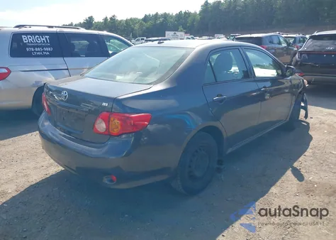 2009 Toyota Corolla Le z USA, uszkodzony, nr VIN 2T1BU40E19C181712